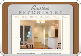 Avalon Psychiatry Website