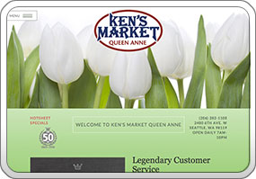 Ken's Market Queen Anne Website