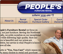 Peoples Furniture Rental